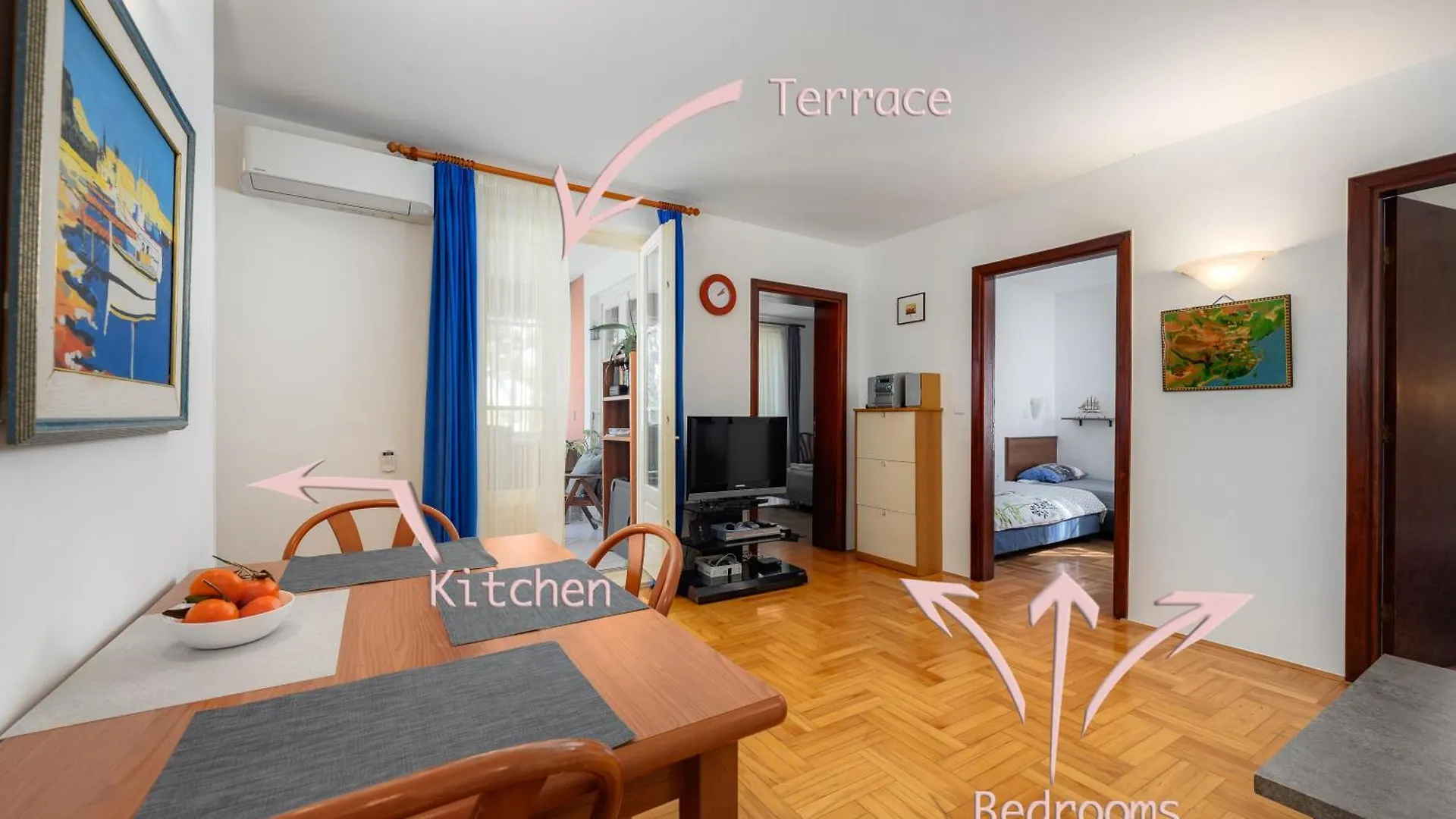 Apartments Valdepian 3Br With Terrace With Sea View Basanija